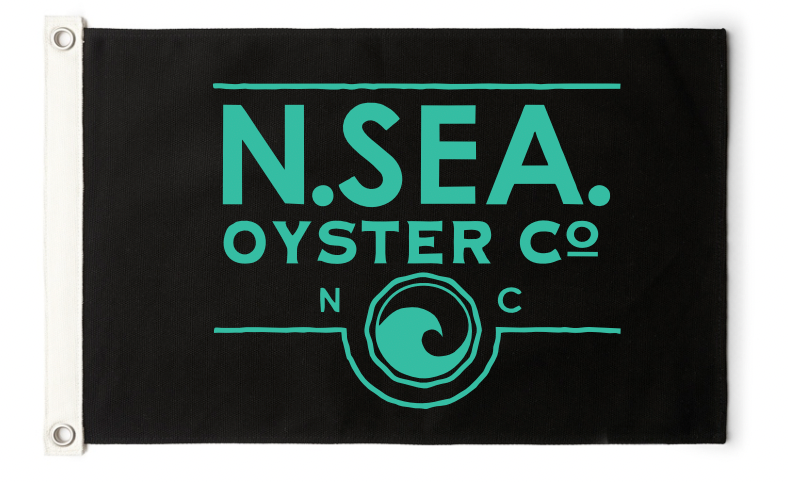 N. SEA. OYSTER CO. Flag